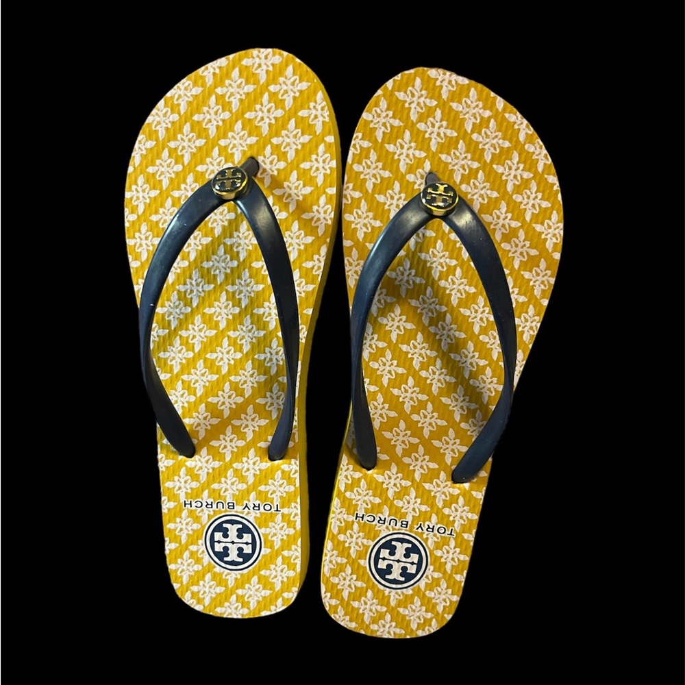 🆕 Tory Burch Azaleh Flip Flops - Picture 9 of 9